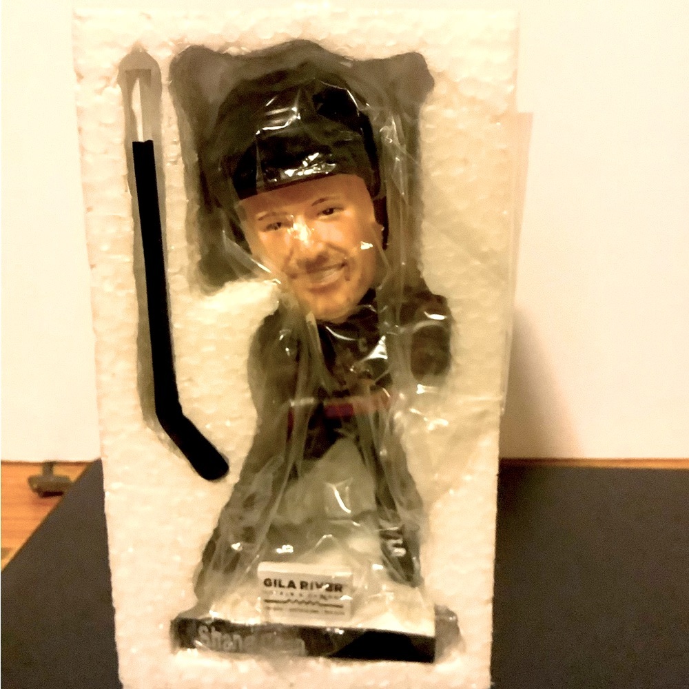 New 🆕 Arizona Coyotes Shane Doan retirement Bobblehead ! Limited Edition !